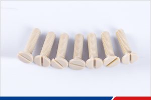 PEEK沉頭一字螺絲